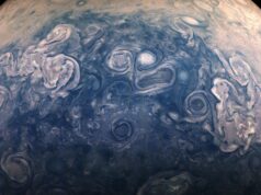 «Юнона» передал удивительные снимки Юпитера юпитер фото nasa